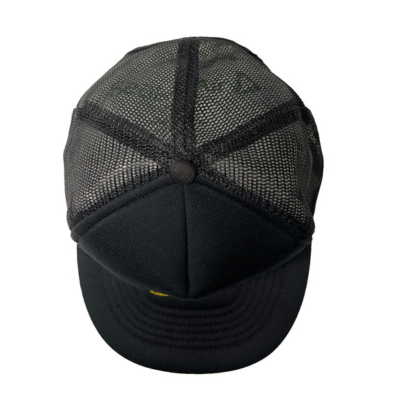 Vintage Gold Black Jack III Cap Mesh Trucker Capital Hat Snapback Baseball OSFA - Picture 6 of 9